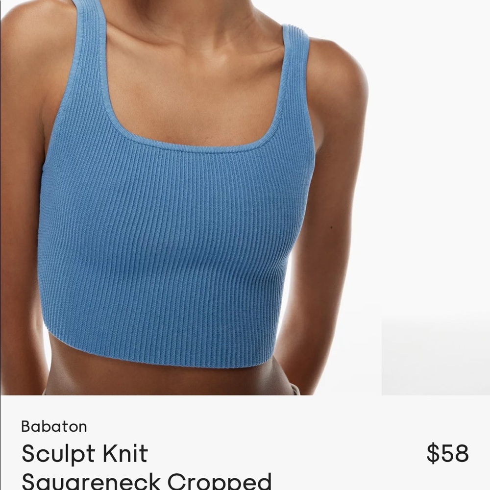 Babaton square neck knit